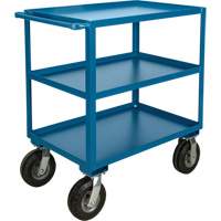 KLETON MQ161  Chariot &agrave; tablettes pour l'ext&eacute;rieur, 3 Tiers, 18" la x 39" h x 33" p, Capacit&eacute; 1200 lb