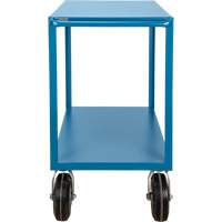 KLETON MQ165 Outdoor Shelf Cart, 2 Tiers, 24" W x 39" H x 39" D, 1200 lbs. Capacity