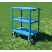 KLETON MQ169 Outdoor Shelf Cart, 3 Tiers, 24" W x 39" H x 51" D, 1200 lbs. Capacity