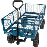 KLETON MQ170 Wagon with Drop Sides, 24" W x 48" L, 800 lbs. Capacity