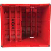 KLETON MQ202 Escabeau industriel, 2 marches, 26" x 22-7/16" x Hauteur 19-11/16"