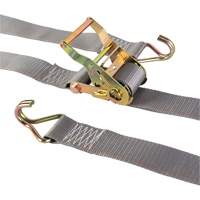 KLETON MQ211 Heavy-Duty Utility Strap, J-Hook, 2" W x 16' L, 500 lbs. (227 kg) WLL