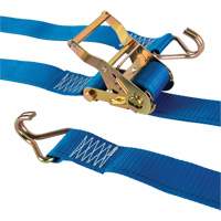 KLETON MQ212 Heavy-Duty Utility Strap, J-Hook, 2" W x 20' L, 500 lbs. (227 kg) WLL