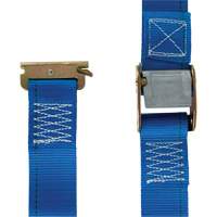 KLETON MQ215 Ratchet Utility Strap, Cam Buckle, 2" W x 20' L, 835 lbs. (379 kg) WLL