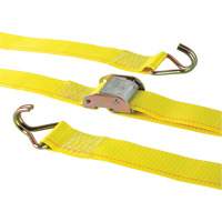 KLETON MQ216 Tendeur d'arrimage &agrave; cliquet, Boucle &agrave; came, 2" la x 12' lo, Charge d'utilisation 500 lb (227 kg)