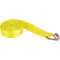 KLETON MQ232 Tendeur d'arrimage logistique, Crochet en J, 2" , 30' , Charge d'utilisation max. 1670 lb (757 kg)