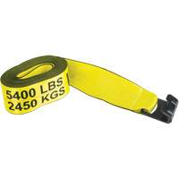 KLETON MQ236 Tendeur d'arrimage logistique, Crochet plat, 4" , 30' , Charge d'utilisation max. 5400 lb (2449 kg)