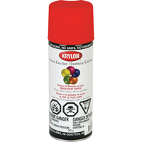 Krylon Industrial K02108A07 Industrial Acryli-Quik Lacquer, Banner Red, Gloss, 12 oz., Aerosol Can