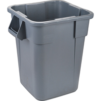 Square Brute<sup>®</sup> Containers, Polyethylene, 40 US gal. NA758 | TENAQUIP