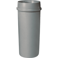 Rubbermaid FG354600GRAY Untouchable&reg; Containers, Polyethylene, 22 US gal.