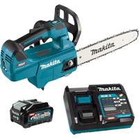 Makita UC003GM101 Scie &agrave; chaîne XGT sans fil, sans balai avec poign&eacute;e sur le dessus, 12", &agrave; pile, 40 V