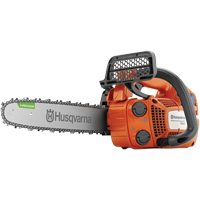 Husqvarna 970737212 T525 Top-Handled Chainsaw, 12", Gasoline, 27 CC