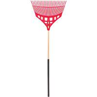 Garant GPLR24C Leaf Rake, 24" Blade, Wood Handle, Plastic Blade
