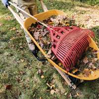 Garant GPLR24C R&acirc;teau &agrave; feuilles, Lame 24", Manche Bois, Lame Plastique