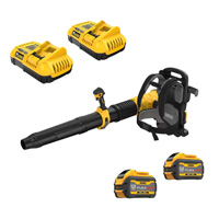 DEWALT DCBL570Y2 MAX* Brushless Cordless Backpack Blower Kit, 60 V, Battery Powered