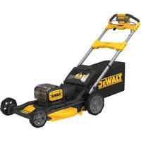 DEWALT DCMWSP256U2-CA 2X20V MAX* XR&reg; 21 in. Brushless Cordless RWD Lawn Mower Kit, Self-Propelled Walk-Behind, Battery Powered, 21" Cutting Width