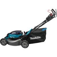 Makita DLM536PT4 Ensemble tondeuse sans balai LXT 36 V (18Vx2), Pouss&eacute;e automatique, &agrave; pile, Largeur de coupe 21"