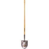 Garant 81189 Round Point Shovel, Forged Steel Blade, Hardwood, Straight Handle
