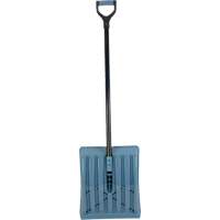 Aurora Tools NAA611 Snow Shovel, Polypropylene Blade, 17-1/2" Wide, Straight Handle
