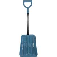 Aurora Tools NAA612 Collapsible Snow Shovel, Polypropylene Blade, 10" Wide, Straight Handle