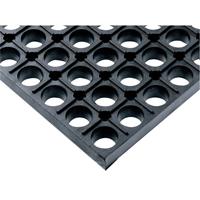 WorkSafe<sup>®</sup> Mats, Slotted, 1-1/2' x 4' x 7/8", Black, Rubber  NB467 | TENAQUIP