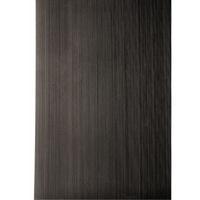 Wearwell 702.14X3X75BK Tapis ondul&eacute; non conducteur pour tableau de contr&ocirc;le no 702, 3' la x 75' lo, 1/4" &eacute;paisseur, Noir, PVC