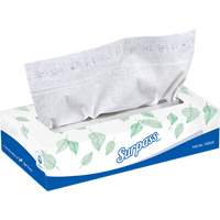 Kimberly-Clark 21340 Surpass&reg; Facial Tissue, 2 Ply, 8.3" L x 7.8" W, 100 Sheets/Box