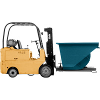 Laurin 870559000 Conteneur autobasculeur, Acier, 3/4 vg³, Bleu