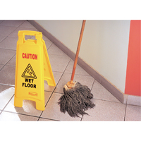 "Wet Floor" Safety Signs, English with Pictogram  NC528 | TENAQUIP