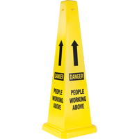CCI Canada 03-600-02 "People Working Above" Traffic Cones, English with Pictogram