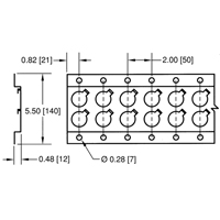 Logistic Tracks - Series E Track Horizontal  ND359 | TENAQUIP