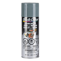 Dupli Color CDE1611 Engine Enamel Paint with Ceramic, New Ford Grey, Gloss, 12 oz., Aerosol Can