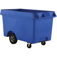 Techstar Plastics Inc 730B Chariot-caisse Starcart robuste, Poly&eacute;thyl&egrave;ne, 48" lo x 31" la x 34,5" h, Volume 16 pi³, Capacit&eacute; 1000 lb