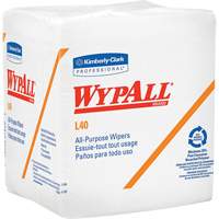 Kimberly-Clark 05701 L40 Wipers, All-Purpose, 12-1/2" L x 12" W