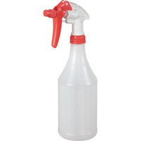 Round Spray Bottle with Trigger Sprayer, 24 oz. JN674 | TENAQUIP