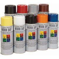 Industrial Enamel Paint, Yellow, Gloss, 10 oz., Aerosol Can NI473 | TENAQUIP