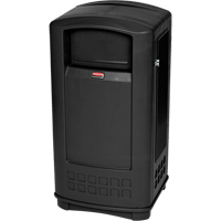 Rubbermaid FG9P9000BLA Contenants Plaza, Plastique, 35 gal. US