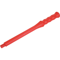 Mallory 115 RED Manche, Plastique, Ergonomique, Pointe Conique filet&eacute;e, 15-3/4" lo