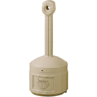 Justrite 26806B Cendriers Smoker's Cease-Fire, Sur pied, Plastique, Capacit&eacute; 1 gal. US, Hauteur 30"