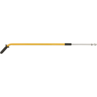 Rubbermaid FGQ760000000 HYGEN Quick Connect Handle, Aluminum, Ergonomic, Quick-Connect Tip, 48"-72" Length