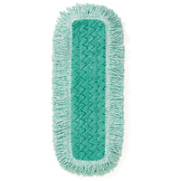 Hygen™ Dust Pads with Fringe, Hook and Loop Style, Microfibre, 18" L x 6" W  NI891 | TENAQUIP