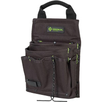 Tool Bag, Nylon, 7 Pockets, Black  NID027 | TENAQUIP
