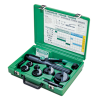 Greenlee 7806-SB Ensemble de poinçonnage Quick Draw avec poinçons SlugBuster