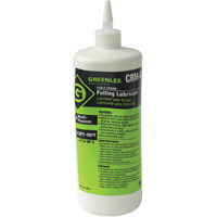 Greenlee CRM-Q Lubrifiant en cr&egrave;me pour tirage de c&acirc;ble, Bouteille pressable