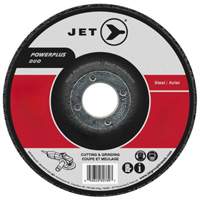 JET 500448 Meule A24R POWERPLUS, 9" x 1/4", Arbre 7/8", Type 27