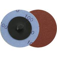 JET 502130 Disque de ponçage &agrave; support en tissu, 2" dia., Grain A180, Oxyde d'aluminium