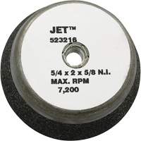 JET 523226 Meule boisseau &agrave; liant de r&eacute;sine, 6" x 2", Arbre 5/8"-11