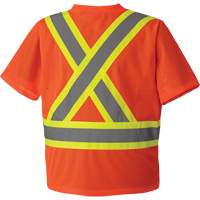 Pioneer V1050350-2XL 5994 High-Visibility Safety T-Shirt, Polyester, 2X-Large, High Visibility Orange