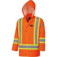 Pioneer V3520150-6XL 5892 Veste FR imperm&eacute;able haute visibilit&eacute;, 6T-Grand, Orange haute visibilit&eacute;