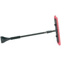 Mallory 18833 Artic Plow Snow Blade, Telescopic, Polyurethane Foam Blade, 50" Long, Red